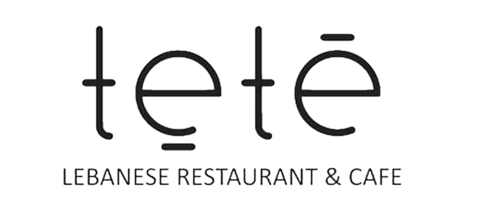 شعار مطعم وكافيه tete اللبناني